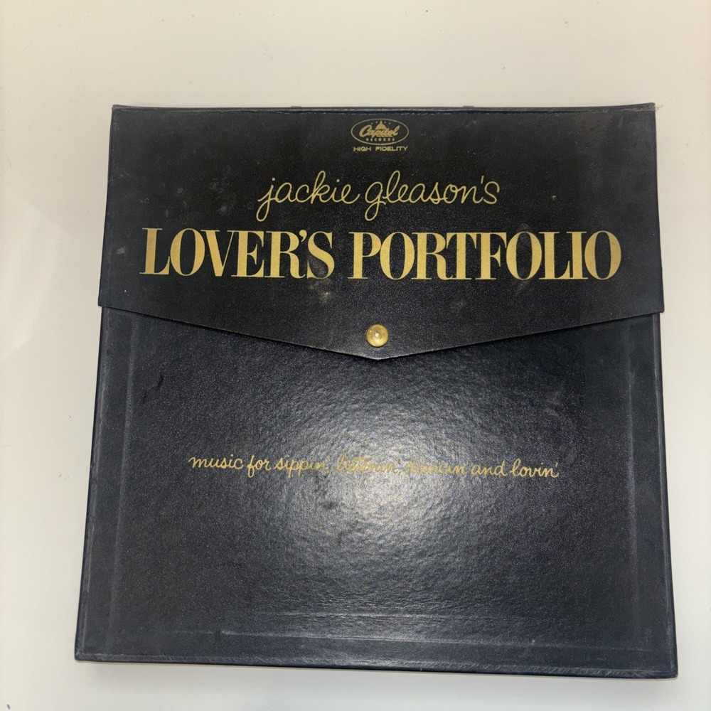 Capital Records Jackie Gleason's Lover's Portfolio 4LP Set w/Booklet